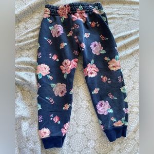 Floral sweatpants